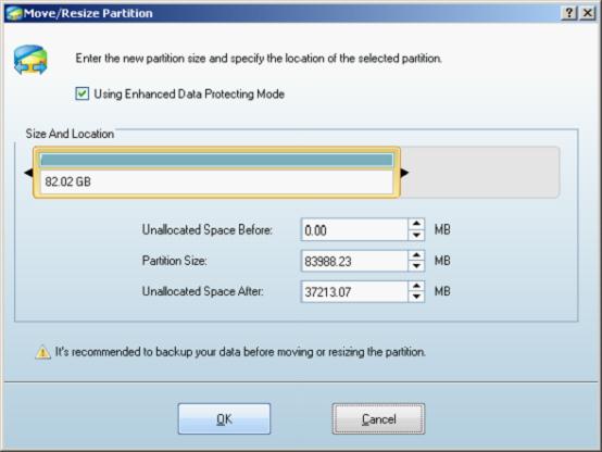 partition magic windows server