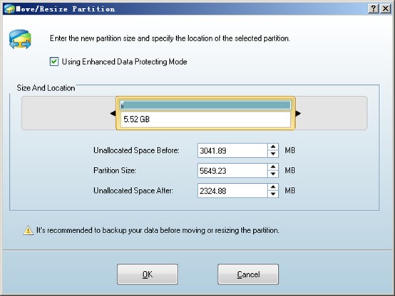 Windows Server 2008 Partition Magic2