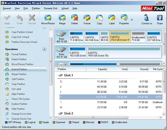 Click-extend-partition-to-resize-partition-on-Server-2003