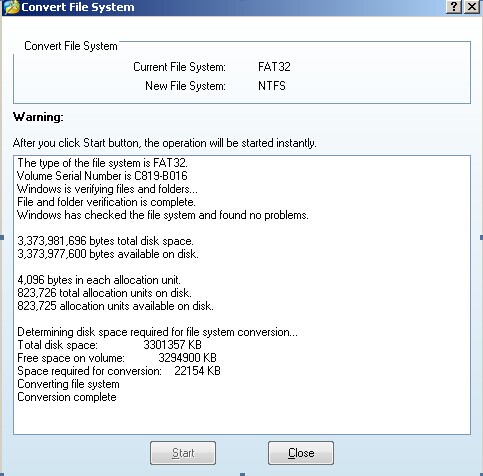 Click-start-to-convert-FAT-to-NTFS