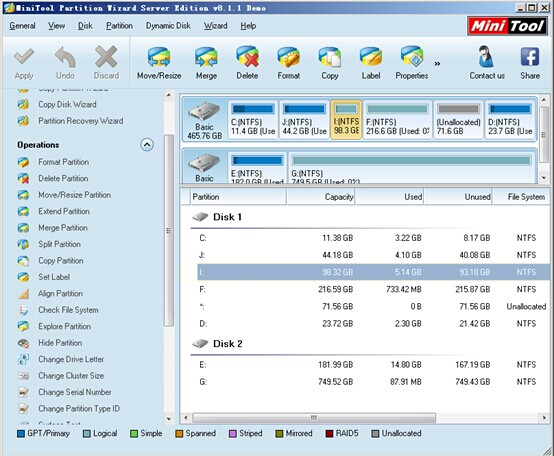 Main-interface-of-Windows-Server-partition-magic