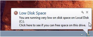 1-low-disk-space-warning