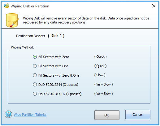 linux wipe disk